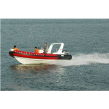 2011 new hot CE rib680A cabin inflatable boat luxury yacht